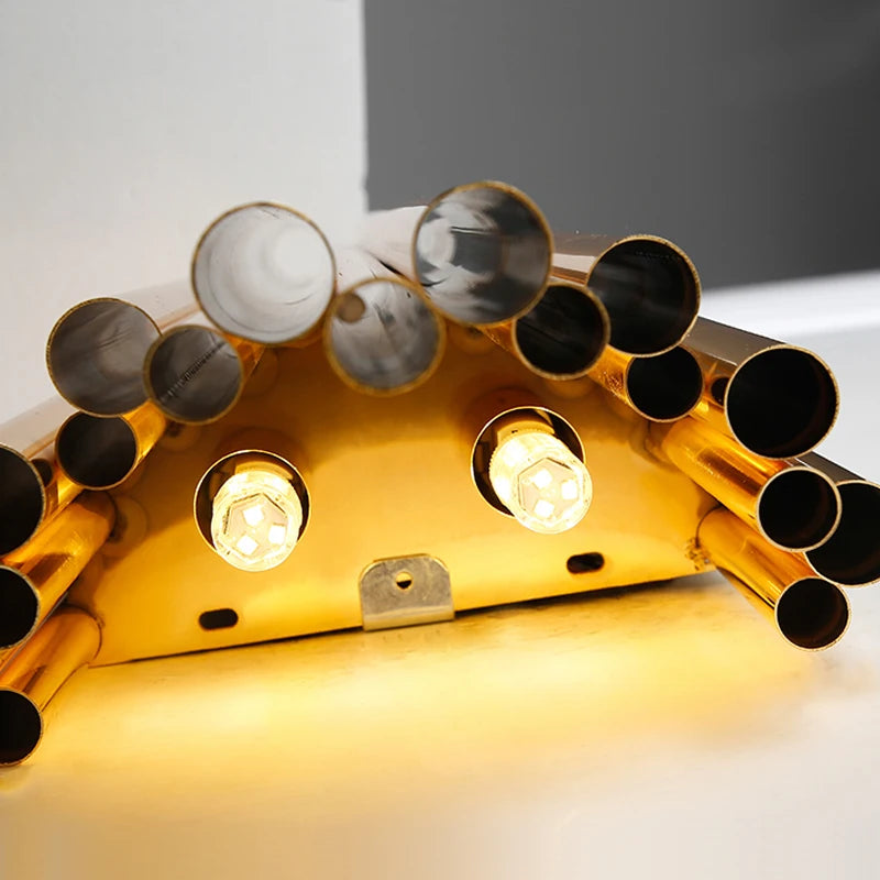 Brudeck Luxury Gold Wall Lamp