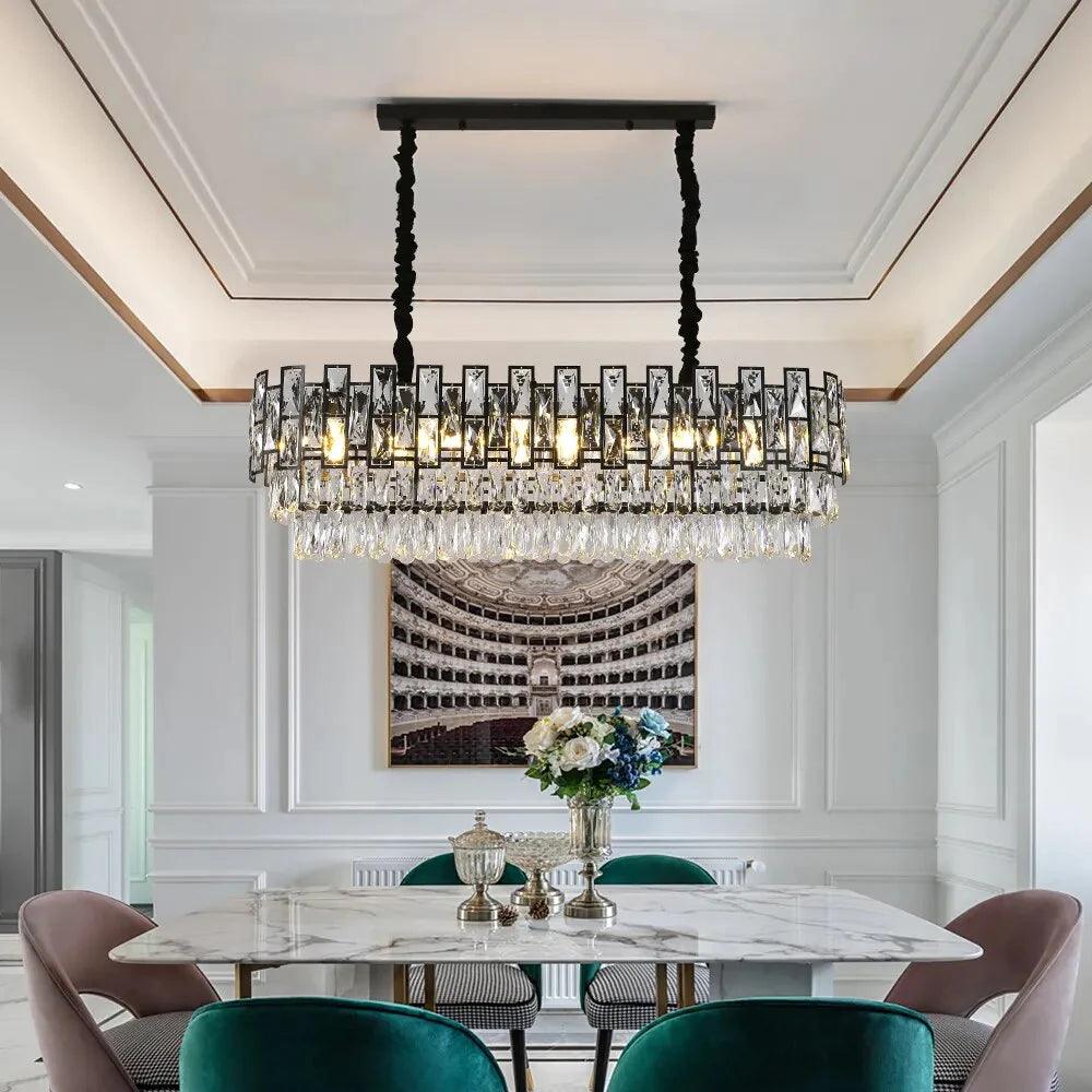 Susan Crystal Chandelier