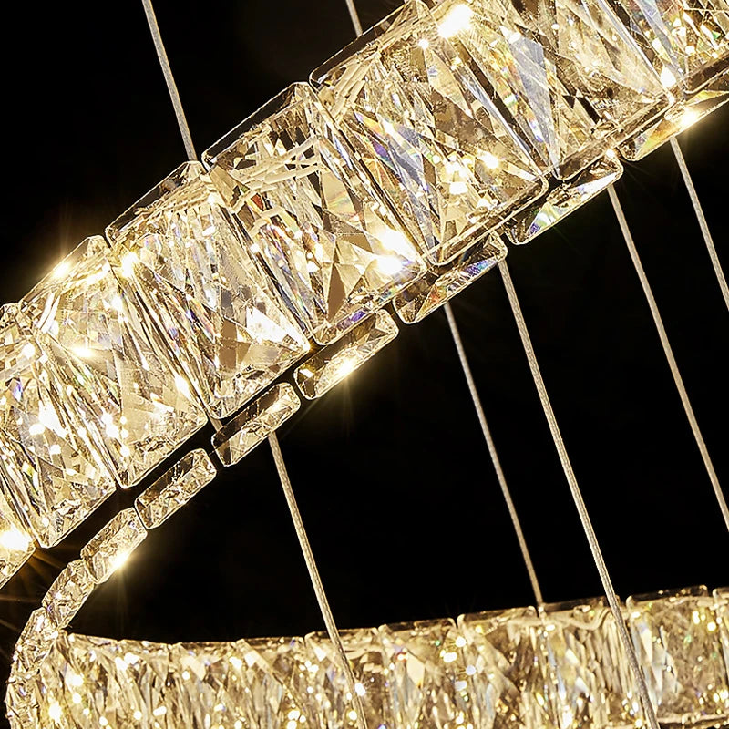 Spiral Design LED Chandelier