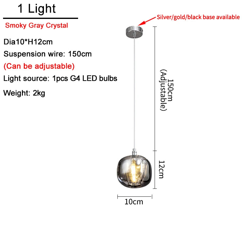 Luxury Led Staircase Chandelier