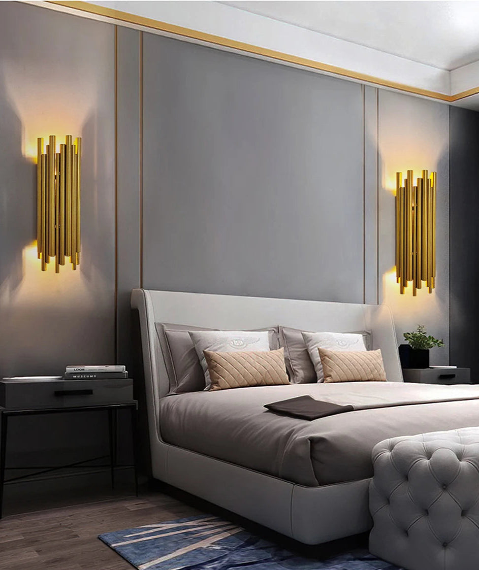 Brudeck Luxury Gold Wall Lamp