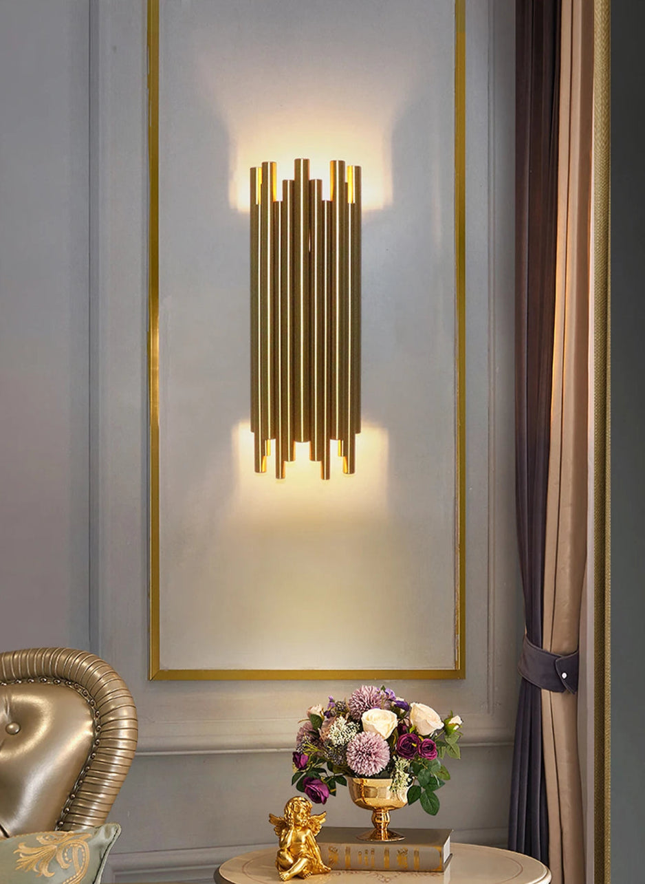 Brudeck Luxury Gold Wall Lamp