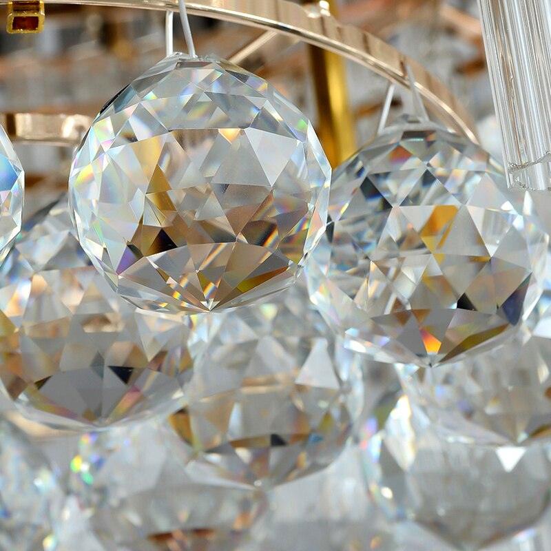 Aryk - Black Round Crystal Chandelier - Creating Coziness
