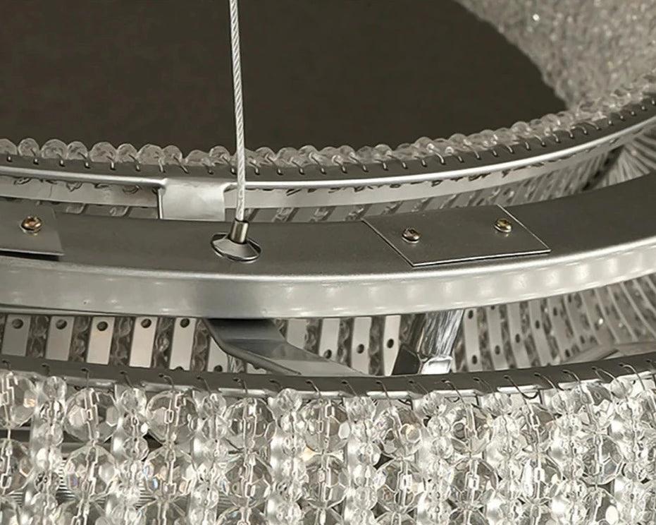 REINE CRYSTAL ORB RING CHANDELIER - Creating Coziness