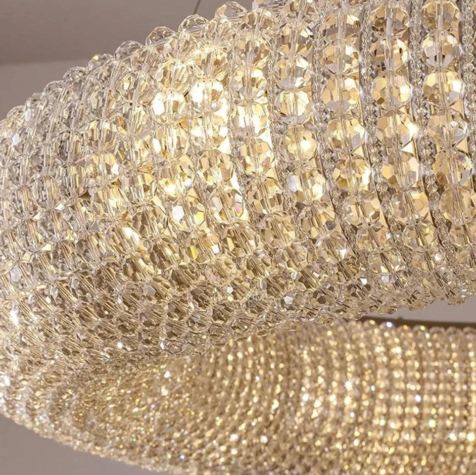 REINE CRYSTAL ORB RING CHANDELIER - Creating Coziness