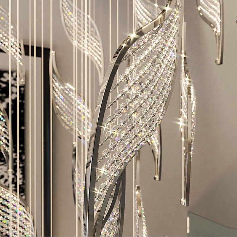Angel Wings - Crystal Chandelier - Creating Coziness
