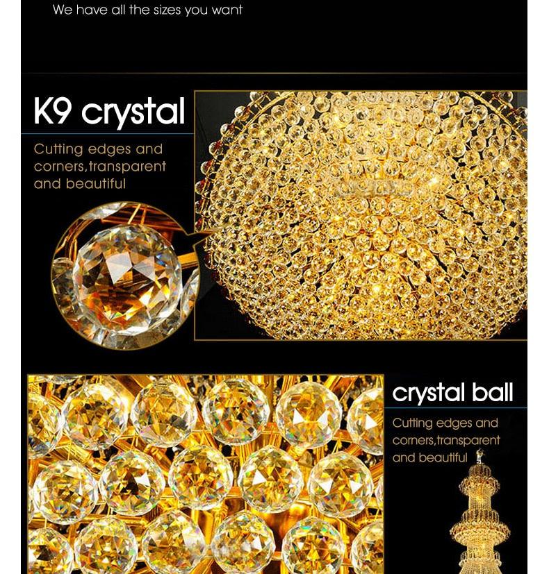 Aphrodite Crystal Chandelier - Creating Coziness