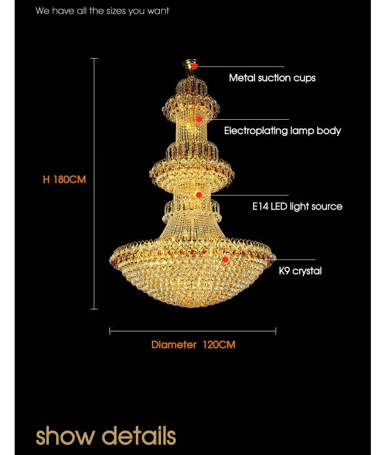 Aphrodite Crystal Chandelier - Creating Coziness