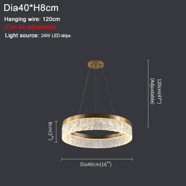 Arkont Ring Chandelier - Creating Coziness