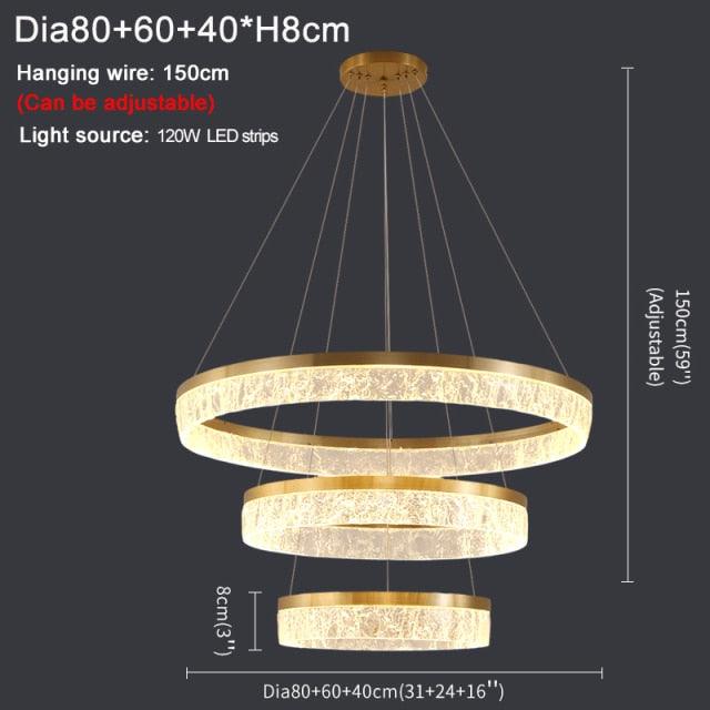 Arkont Ring Chandelier - Creating Coziness
