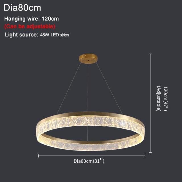 Arkont Ring Chandelier - Creating Coziness