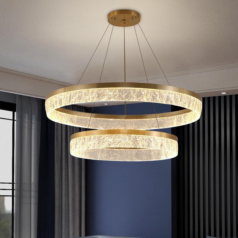 Arkont Ring Chandelier - Creating Coziness