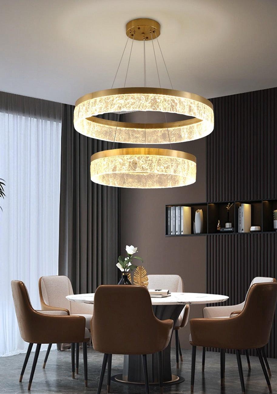 Arkont Ring Chandelier - Creating Coziness
