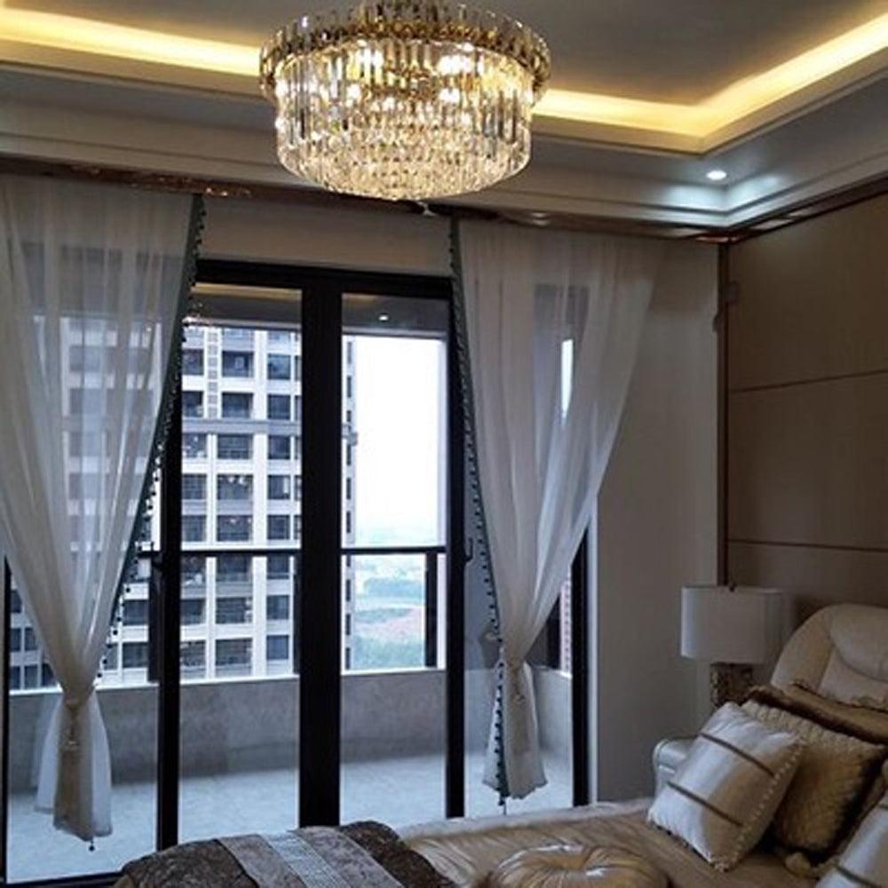 Astera Crystal Chandelier - Creating Coziness