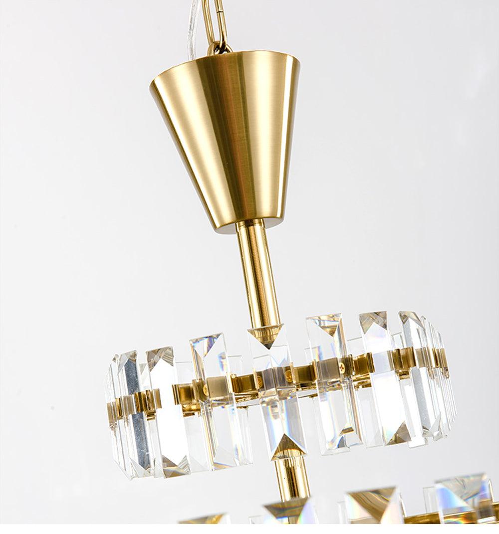 Astera Crystal Chandelier - Creating Coziness