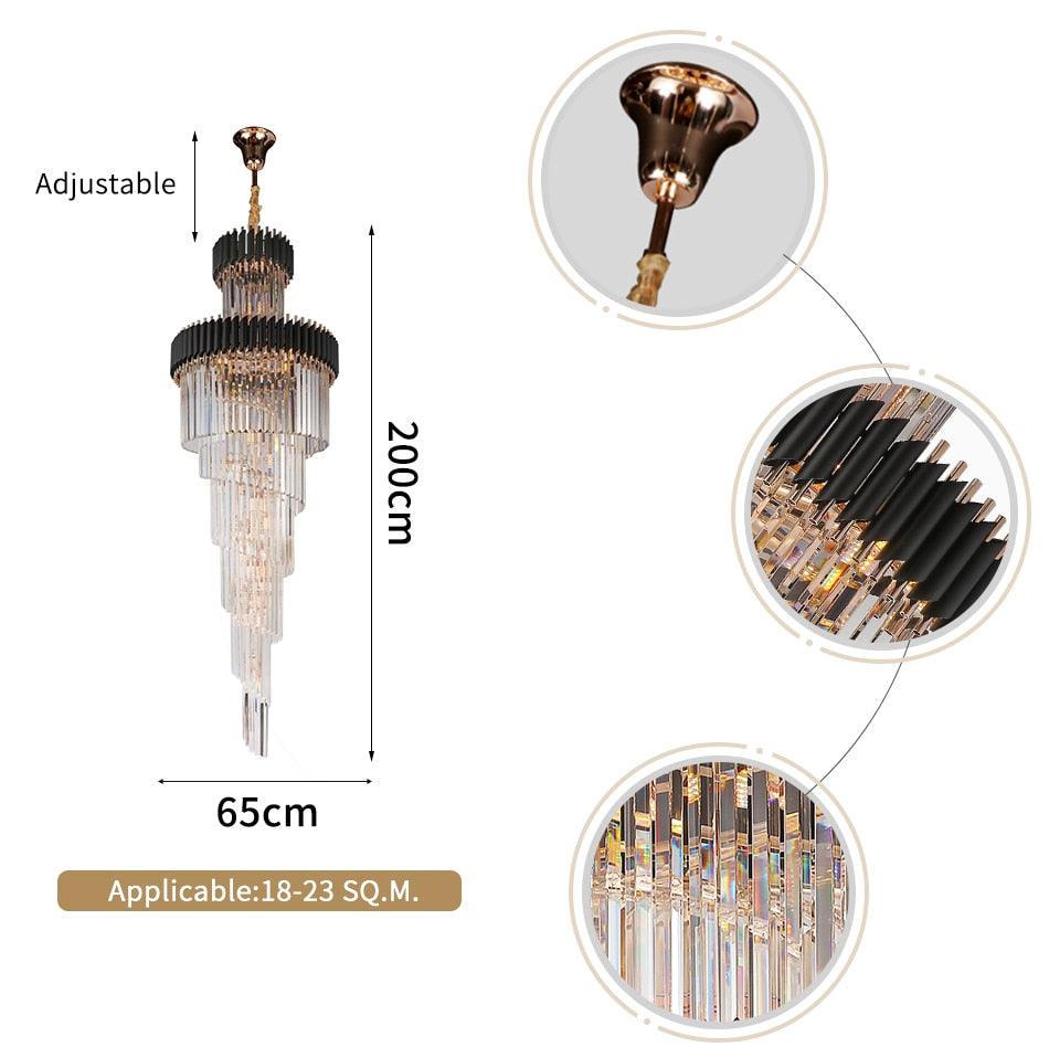 Astino Crystal Chandelier - Creating Coziness