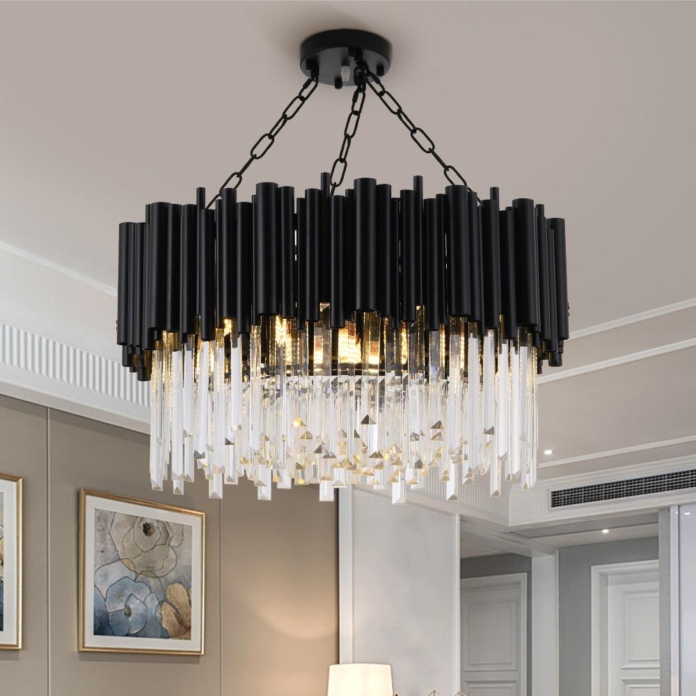 Black Wyvern Chandelier - Creating Coziness
