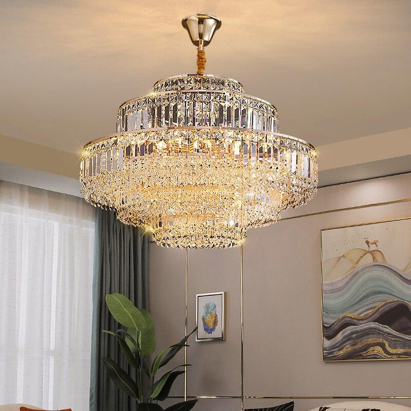 Luis Led Crystal Chandelier - Creating Coziness