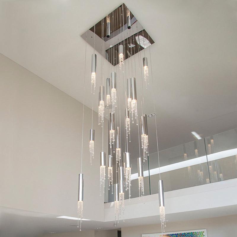 Starfall Ceiling Chandelier - Creating Coziness