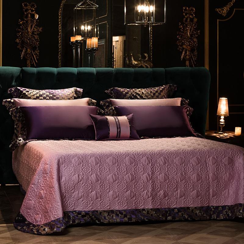 Vintage Luxury Silky Satin Cotton Duvet cover set - Creating Coziness