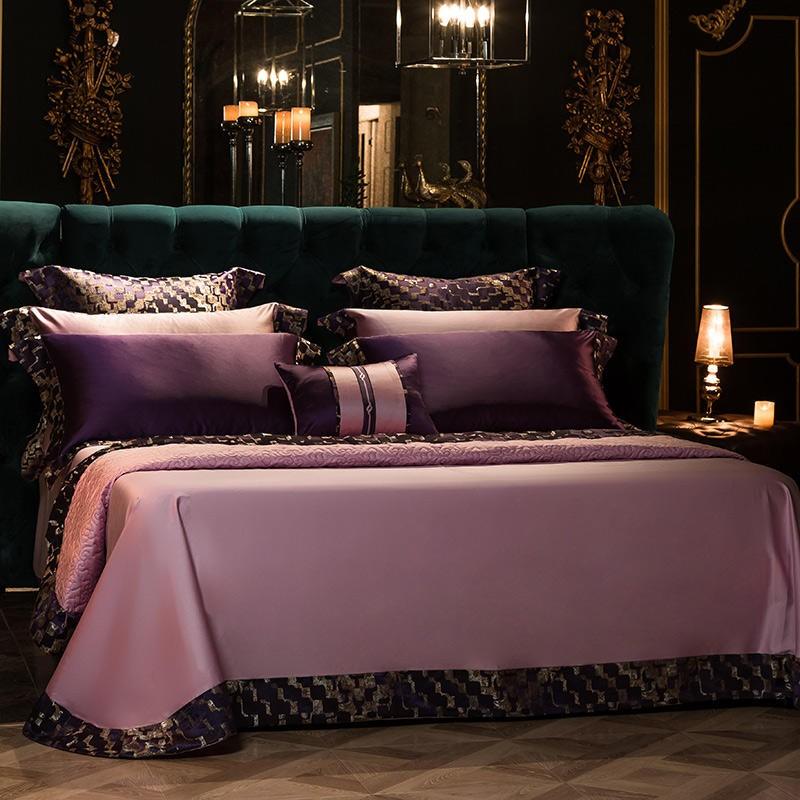Vintage Luxury Silky Satin Cotton Duvet cover set - Creating Coziness
