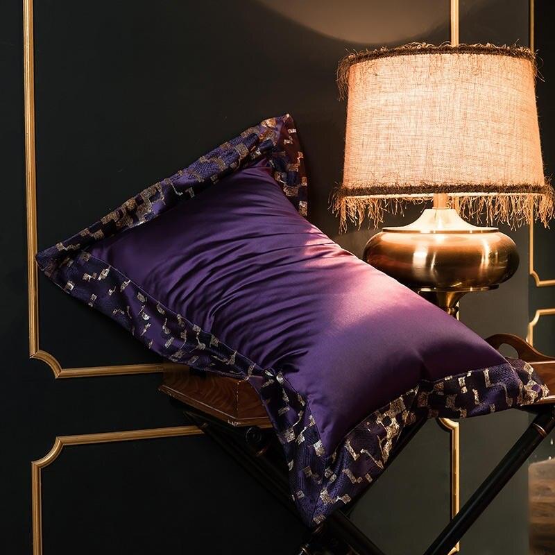 Vintage Luxury Silky Satin Cotton Duvet cover set - Creating Coziness