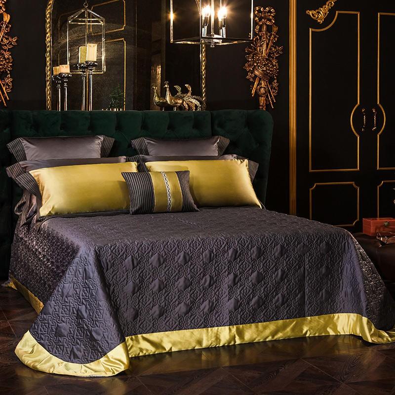 Vintage Luxury Silky Satin Cotton Duvet cover set - Creating Coziness