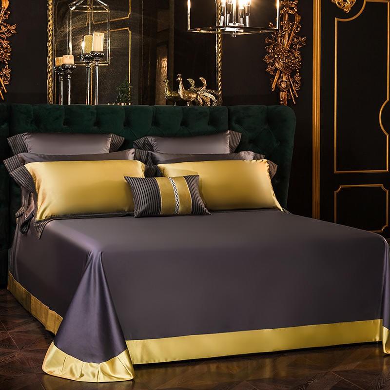 Vintage Luxury Silky Satin Cotton Duvet cover set - Creating Coziness
