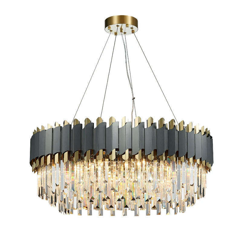 Amanda Contemporary Crystal Chandelier