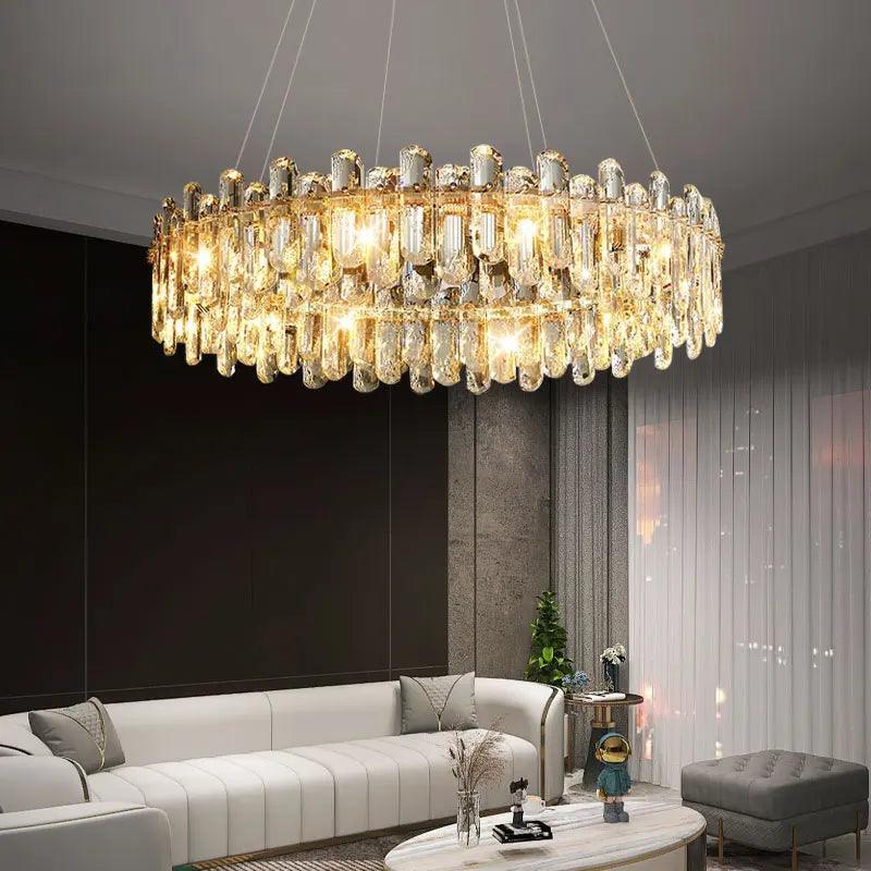 Tooley Design Crystal Ceiling Chandelier