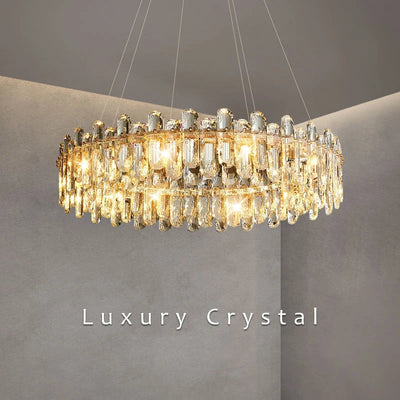 Tooley Design Crystal Ceiling Chandelier