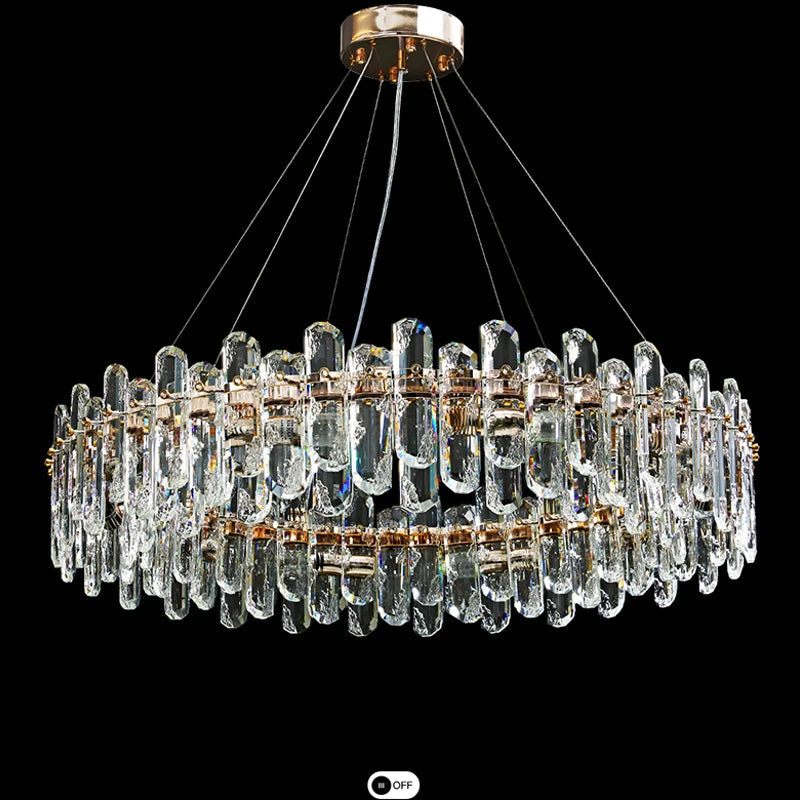 Tooley Design Crystal Ceiling Chandelier