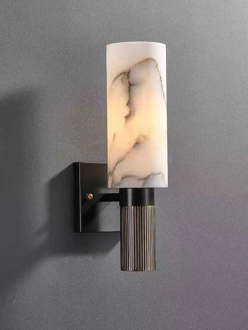 Alize Natural Marble Wall Lamp