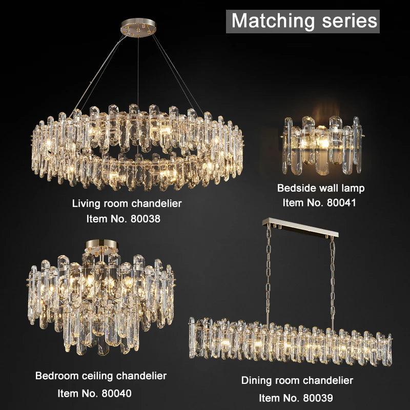 Tooley Design Crystal Ceiling Chandelier