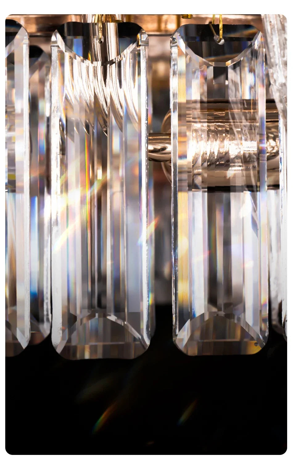 Royal Gold Luxury Led Crystal Chandelier