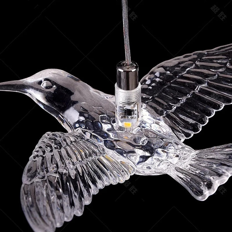 Bird Design LED Chandelier