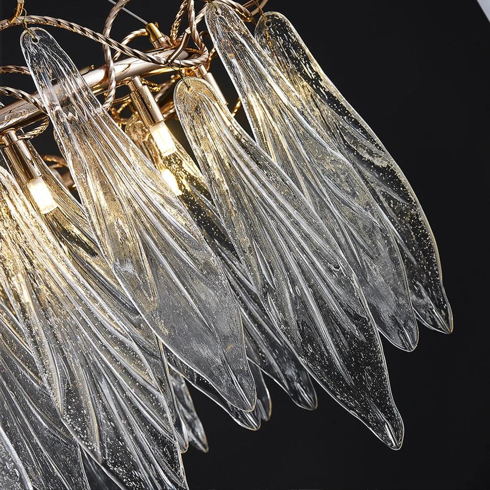 Afralia Led Glass Chandelier - Creating Coziness