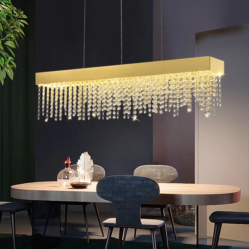 Bicce - Modern Rectangle Chandelier - Creating Coziness