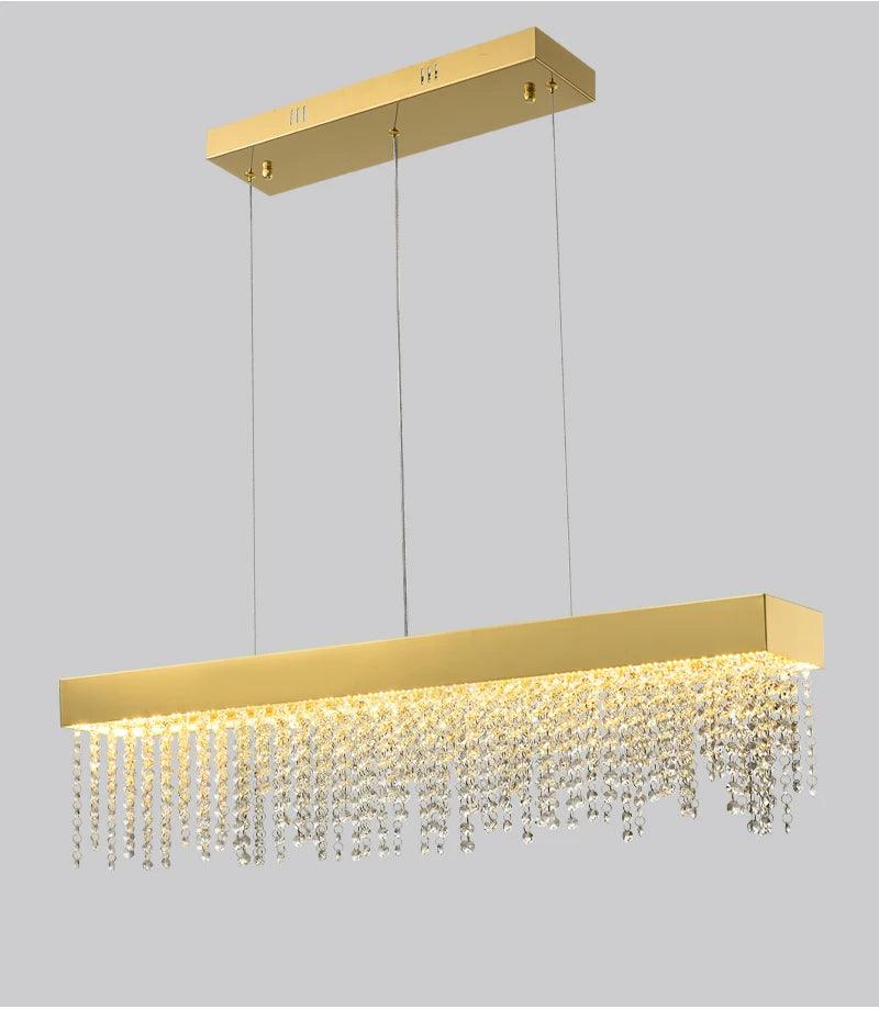 Bicce - Modern Rectangle Chandelier - Creating Coziness