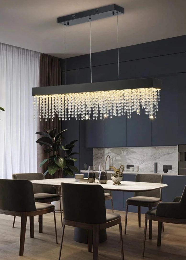 Bicce - Modern Rectangle Chandelier - Creating Coziness