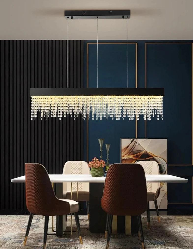 Bicce - Modern Rectangle Chandelier - Creating Coziness