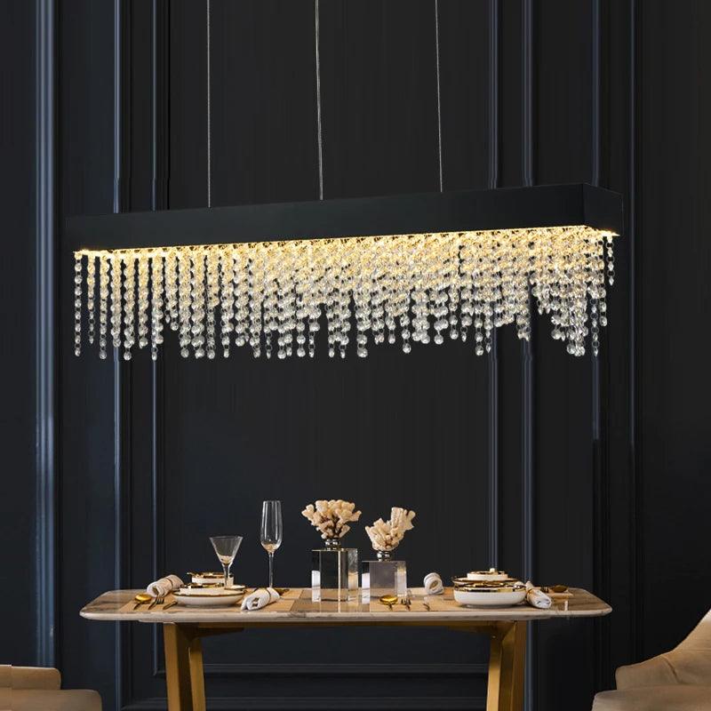 Bicce - Modern Rectangle Chandelier - Creating Coziness