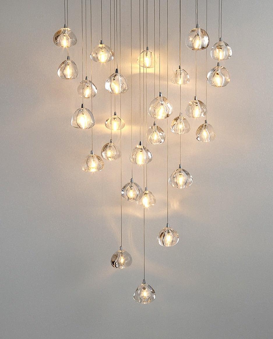 Ceiling Crystal LED Balls Chandelier - Creating Coziness