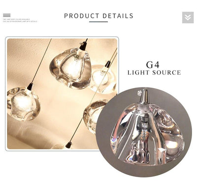 Ceiling Crystal LED Balls Chandelier - Creating Coziness