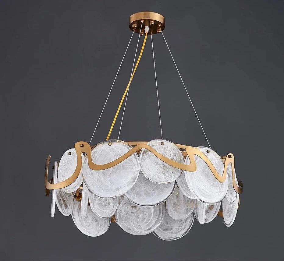 Cloud Satellite Chandelier - Creating Coziness