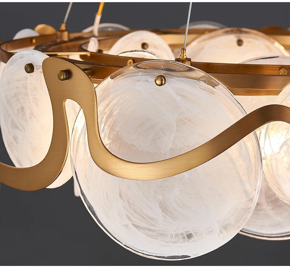 Cloud Satellite Chandelier - Creating Coziness