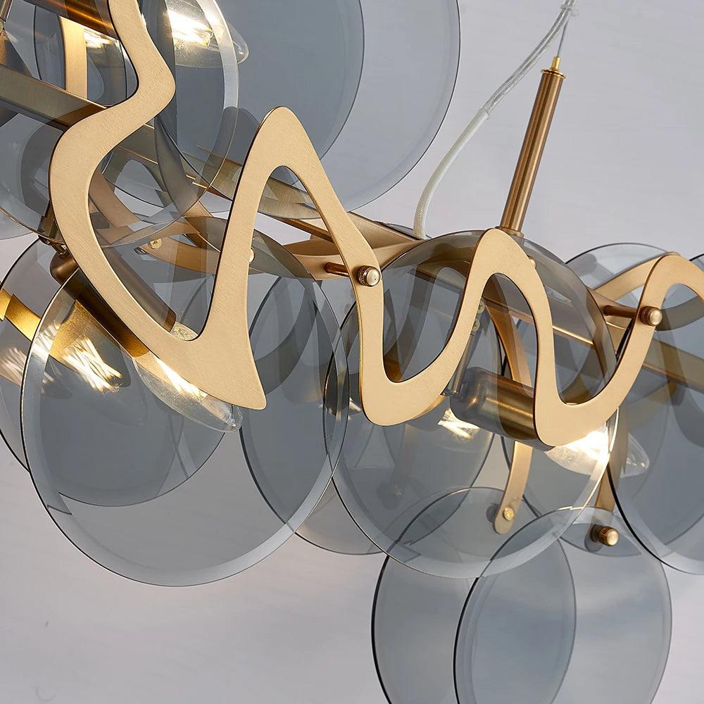 Cloud Satellite Chandelier - Creating Coziness