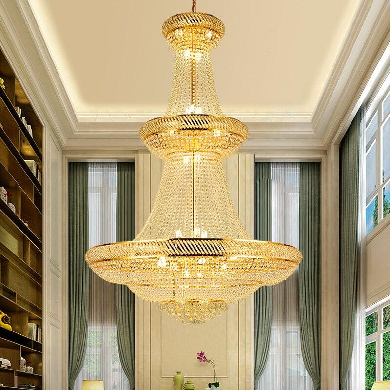 Crystal Large Chandelier for Stairs - Creating Coziness