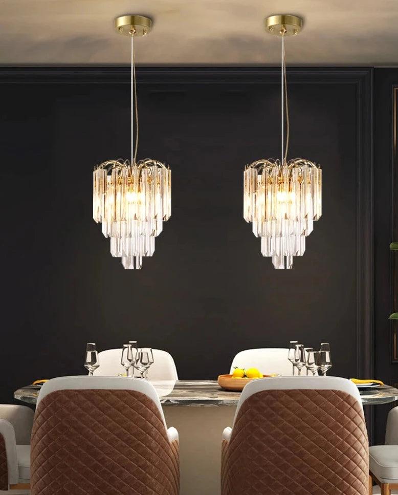 Crystal Pendant Light for Dining Room - Creating Coziness