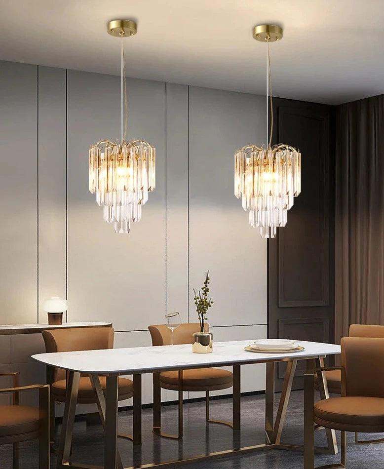 Crystal Pendant Light for Dining Room - Creating Coziness